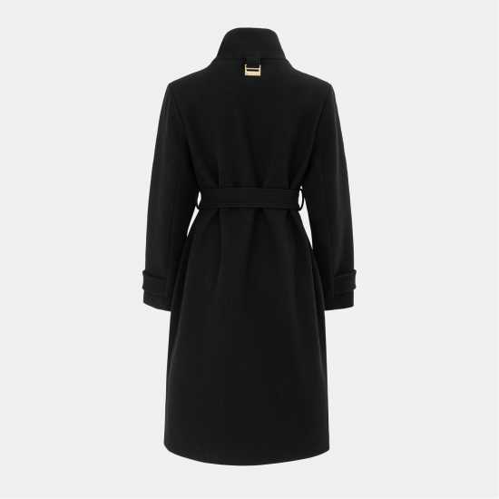 Biba Billie Belted Coat Black Дамски якета и палта