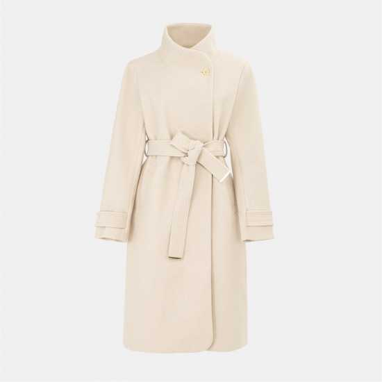 Biba Billie Belted Coat Вълна 