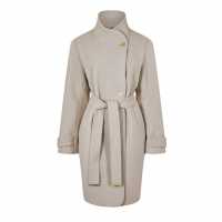Biba Billie Belted Coat Вълна Дамски якета и палта