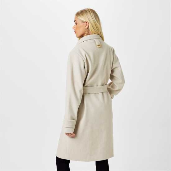 Дамски якета и палта Biba Billie Belted Coat Вълна Biba Billie Belted Coat Вълна Дамски якета и палта