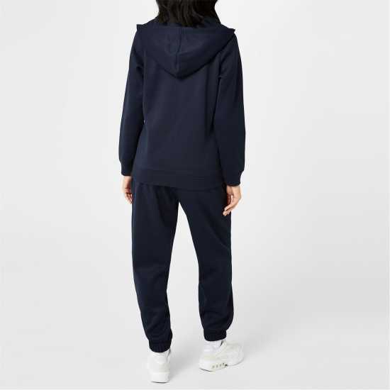 Slazenger Fitted Full Zip Hoodie Womens Морска синьо Дамски суичъри и блузи с качулки