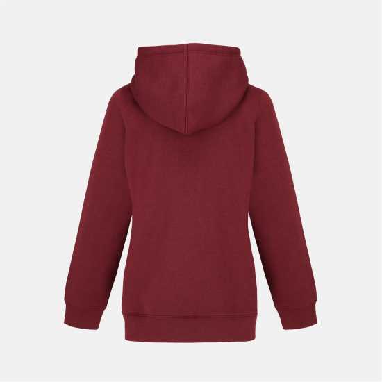 Slazenger Fitted Full Zip Hoodie Womens Burgundy Дамски суичъри и блузи с качулки