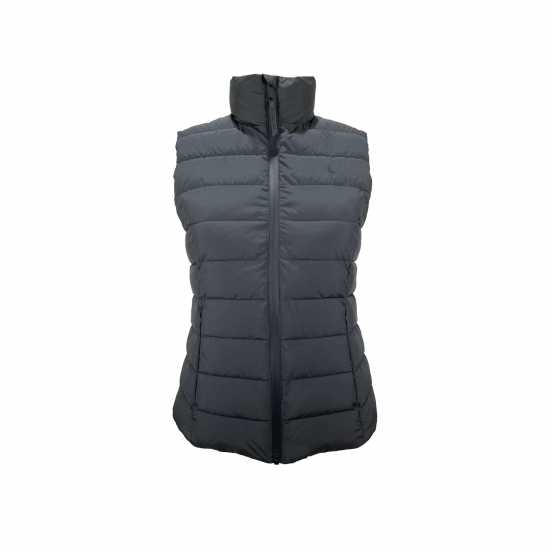 Дамски якета и палта Jack Wills Lightweight Puffer Gilet Womens Черно Jack Wills Lightweight Puffer Gilet Womens Черно Дамски якета и палта