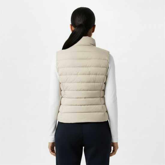 Jack Wills Women's Badwell Lightweight Waterproof Puffer Gilet Бежово 