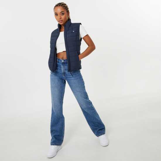 Дамски якета и палта Jack Wills Lightweight Puffer Gilet Womens Морска синьо Jack Wills Lightweight Puffer Gilet Womens Морска синьо Дамски якета и палта