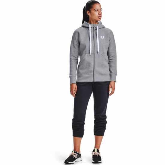 Under Armour Armour Rival Full Zip Hoodie Ladies  Дамски суичъри и блузи с качулки