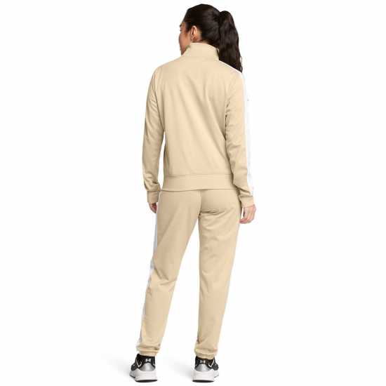 Дамски спортни екипи Under Armour Armour Tricot Tracksuit Womens Brown Under Armour Armour Tricot Tracksuit Womens Brown Дамски спортни екипи