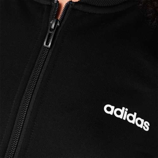 Adidas Womens Back 2 Basics 3-Stripes Tracksuit Black/White Дамски спортни екипи