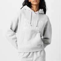 Everlast Est1910 Logo Hoodie Сив марл Дамски суичъри и блузи с качулки