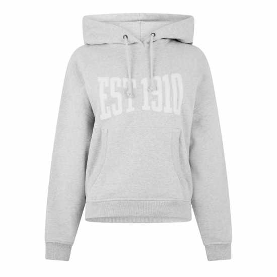 Дамски суичъри и блузи с качулки Everlast Est1910 Logo Hoodie Сив марл Everlast Est1910 Logo Hoodie Сив марл Дамски суичъри и блузи с качулки