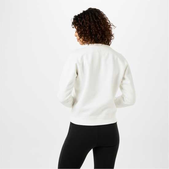 Блуза Обло Деколте Jack Wills Hunston Graphic Crew Neck Sweatshirt Винтажно бяло Дамски пуловери