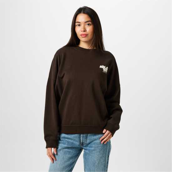 Usa Pro Oversized Crew Sweatshirt  