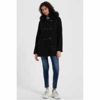 Women's  Toggle Long Sleeve Duffle Coat  