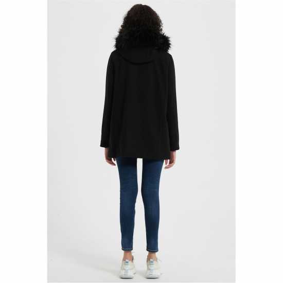 Women's Toggle Long Sleeve Duffle Coat Women's Toggle Long Sleeve Duffle Coat