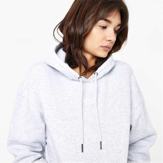 Lonsdale Heritage  Hoodie Сив марл Дамски суичъри и блузи с качулки