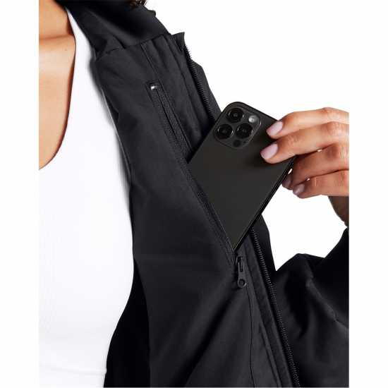 Under Armour Дамско Пухено Яке Armour Unstoppable Insulated Bomber Jacket Womens Black Дамски якета и палта