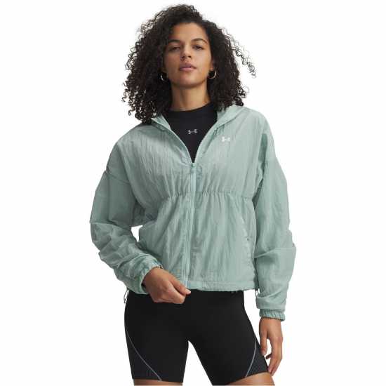 Under Armour Ua Rival Woven Fz Ld63 Blue/White 