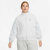 Nike Air Women's Corduroy Fleece Full-Zip Jacket Pure Platinum Дамски грейки