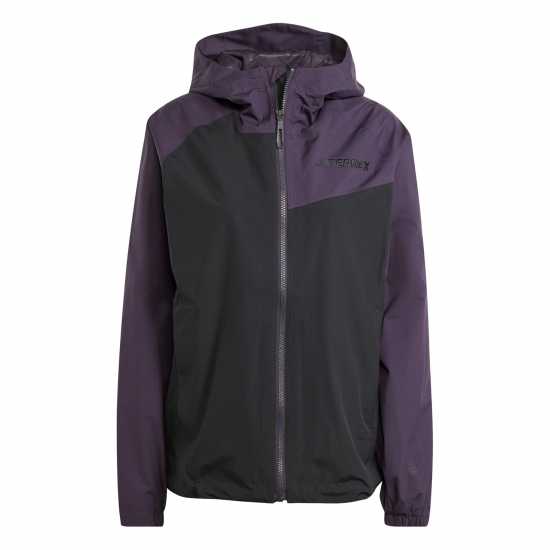 Adidas Women's Water-Resistant Lightweight Rain Anorak  