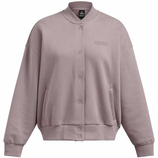 Under Armour Fleece Full-Zip Lightweight Bomber Jacket Сиво 