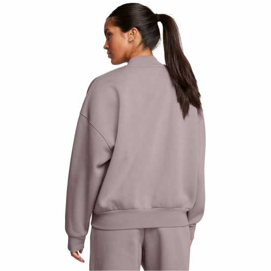 Under Armour Fleece Full-Zip Lightweight Bomber Jacket Сиво 