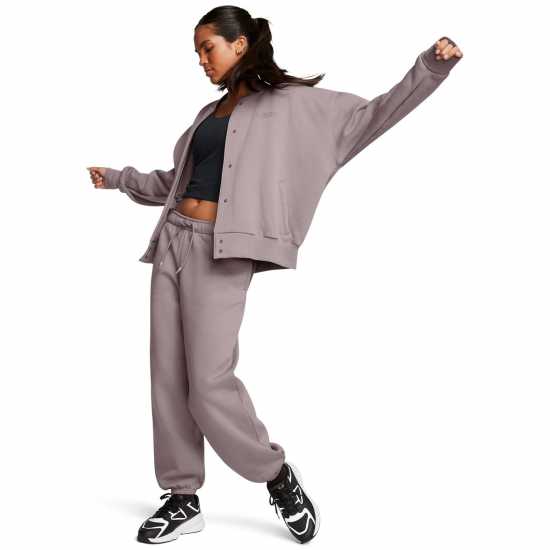 Under Armour Fleece Full-Zip Lightweight Bomber Jacket Сиво 