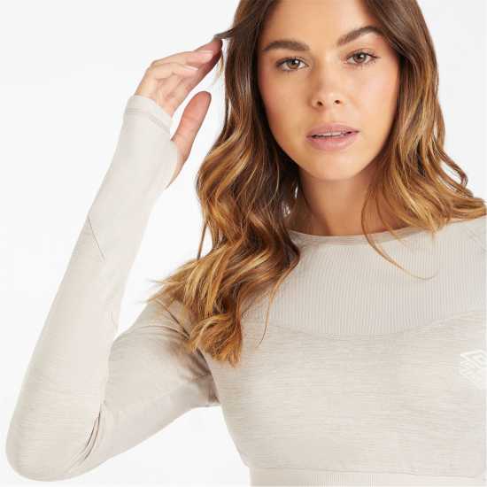 Umbro Pro Training Long-Sleeved Crop Top  Дамски тениски и фланелки