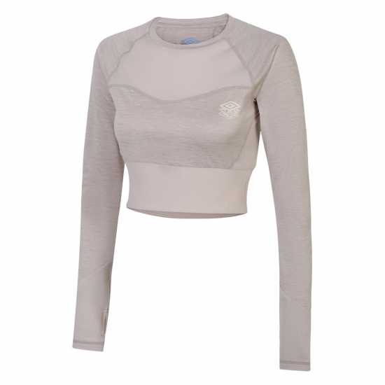 Umbro Pro Training Long-Sleeved Crop Top  Дамски тениски и фланелки