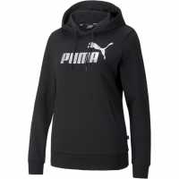 Puma Metallic Logo  Hoodie Tr Puma Black/Silv Дамски суичъри и блузи с качулки