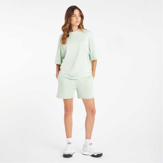 Umbro Oversized Tee Ld99 SGreen/White Дамски тениски и фланелки
