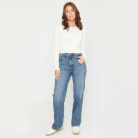 Дамски тениски и фланелки Горнище С Дълъг Ръкав Be You Rib Long Sleeve Top Womens Крем Горнище С Дълъг Ръкав Be You Rib Long Sleeve Top Womens Крем Дамски тениски и фланелки