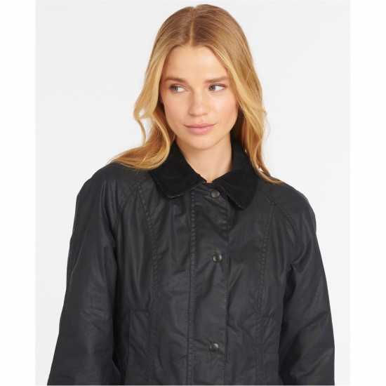 Barbour Beadnell Wax Jacket Navy 