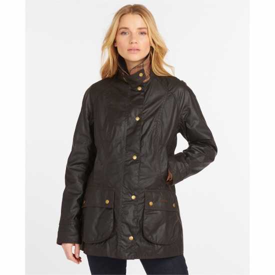 Barbour Beadnell Wax Jacket Rustic 