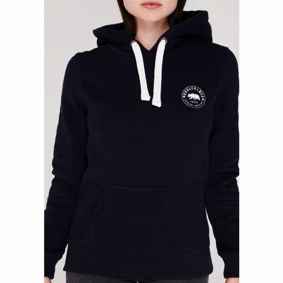 Soulcal Signature Oth Hoodie Ladies Морска синьо Дамски суичъри и блузи с качулки