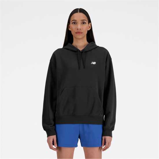New Balance French Terry Hoodie Черно 