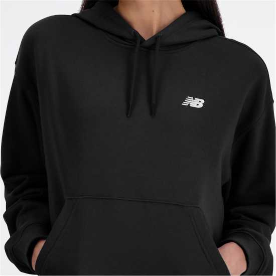 New Balance French Terry Hoodie Черно 