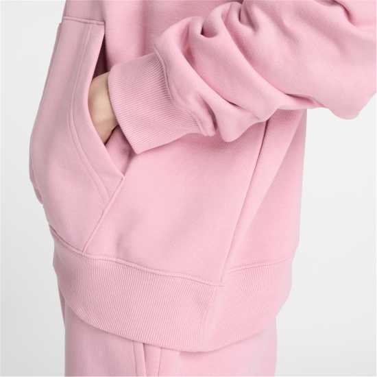 New Balance Balance French Terry Hoody Womens Pink Дамски суичъри и блузи с качулки