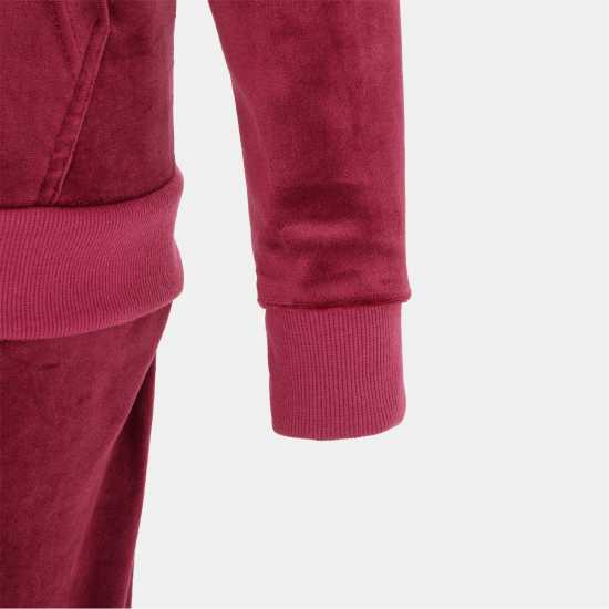 Miso Women Velour Tracksuit Fuchsia Дамски спортни екипи