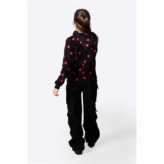 Дамски суичъри и блузи с качулки Hype Pullover Hoodie Ld99 Hype Pullover Hoodie Ld99 Дамски суичъри и блузи с качулки