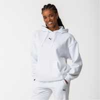 Puma Ess Oversized Hoodie Fl Hoody Womens Ледено сиво марл Дамски суичъри и блузи с качулки