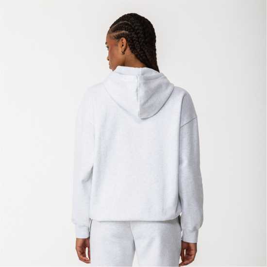 Puma Ess Oversized Hoodie Fl Hoody Womens Ледено сиво марл Дамски суичъри и блузи с качулки