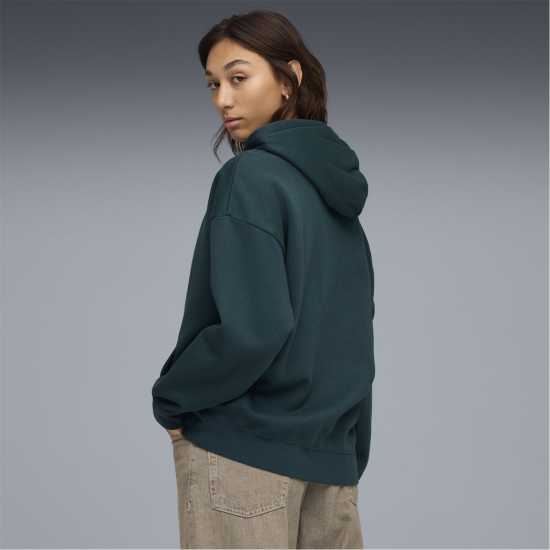 Puma Essentials Oversized Hoodie Зелена Терен 