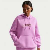 Nike Women's Overhead Hoodie Light Magenta Nike Women's Overhead Hoodie Light Magenta