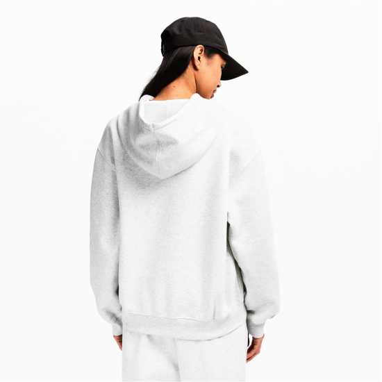New Balance Womens Trackside Pull Over Hoody Light Grey New Balance Womens Trackside Pull Over Hoody Light Grey