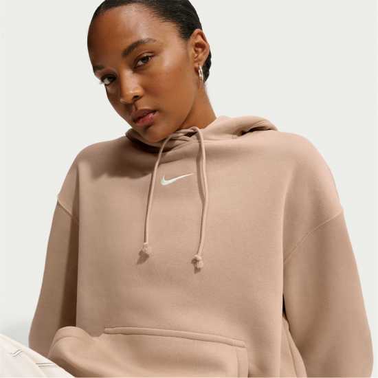 Nike Sportswear Phoenix Fleece Women's Over-Oversized Pullover Hoodie Linen Nike Sportswear Phoenix Fleece Women's Over-Oversized Pullover Hoodie Linen
