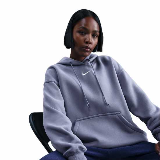 Nike Sportswear Phoenix Fleece Women's Over-Oversized Pullover Hoodie World Indigo Nike Sportswear Phoenix Fleece Women's Over-Oversized Pullover Hoodie World Indigo