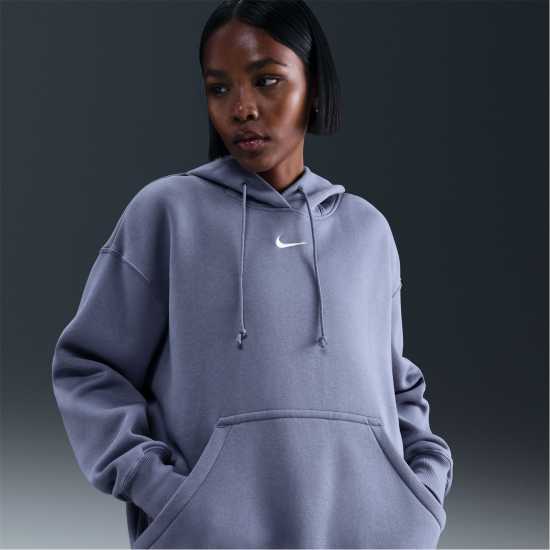 Nike Sportswear Phoenix Fleece Women's Over-Oversized Pullover Hoodie World Indigo Nike Sportswear Phoenix Fleece Women's Over-Oversized Pullover Hoodie World Indigo