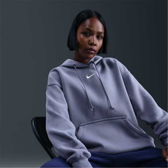 Nike Sportswear Phoenix Fleece Women's Over-Oversized Pullover Hoodie World Indigo Nike Sportswear Phoenix Fleece Women's Over-Oversized Pullover Hoodie World Indigo