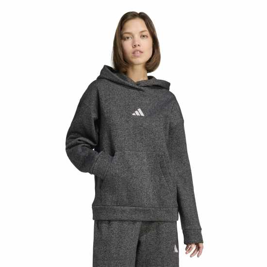Adidas Glitter Over-The-Head Hoodie Черно 