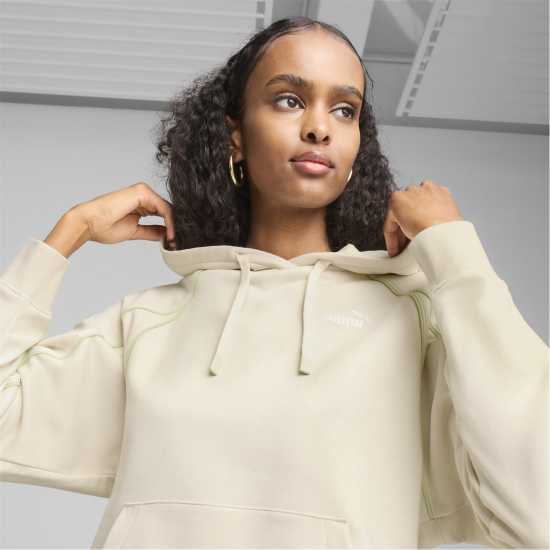 Puma Sport Comfort Hoodie Tr Hoody Womens Алпийска сняг Дамски суичъри и блузи с качулки